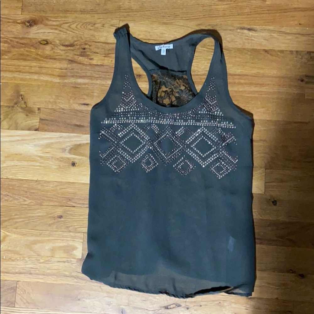 Racer back shirt